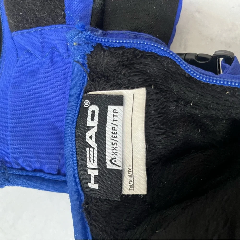Kids HEAD Winter Mittens XXS Blue